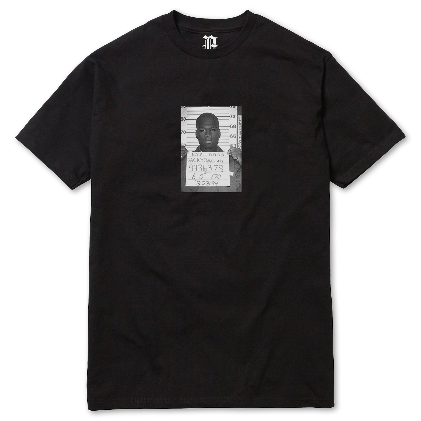 CURTIS JACKSON TEE (BLACK)