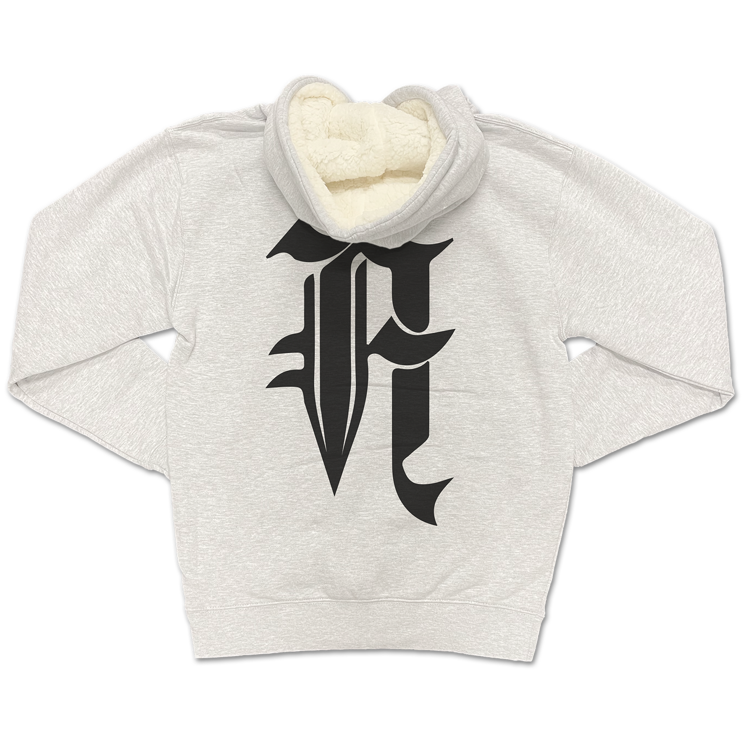 "A" LOGO HOODIE (BLACK)