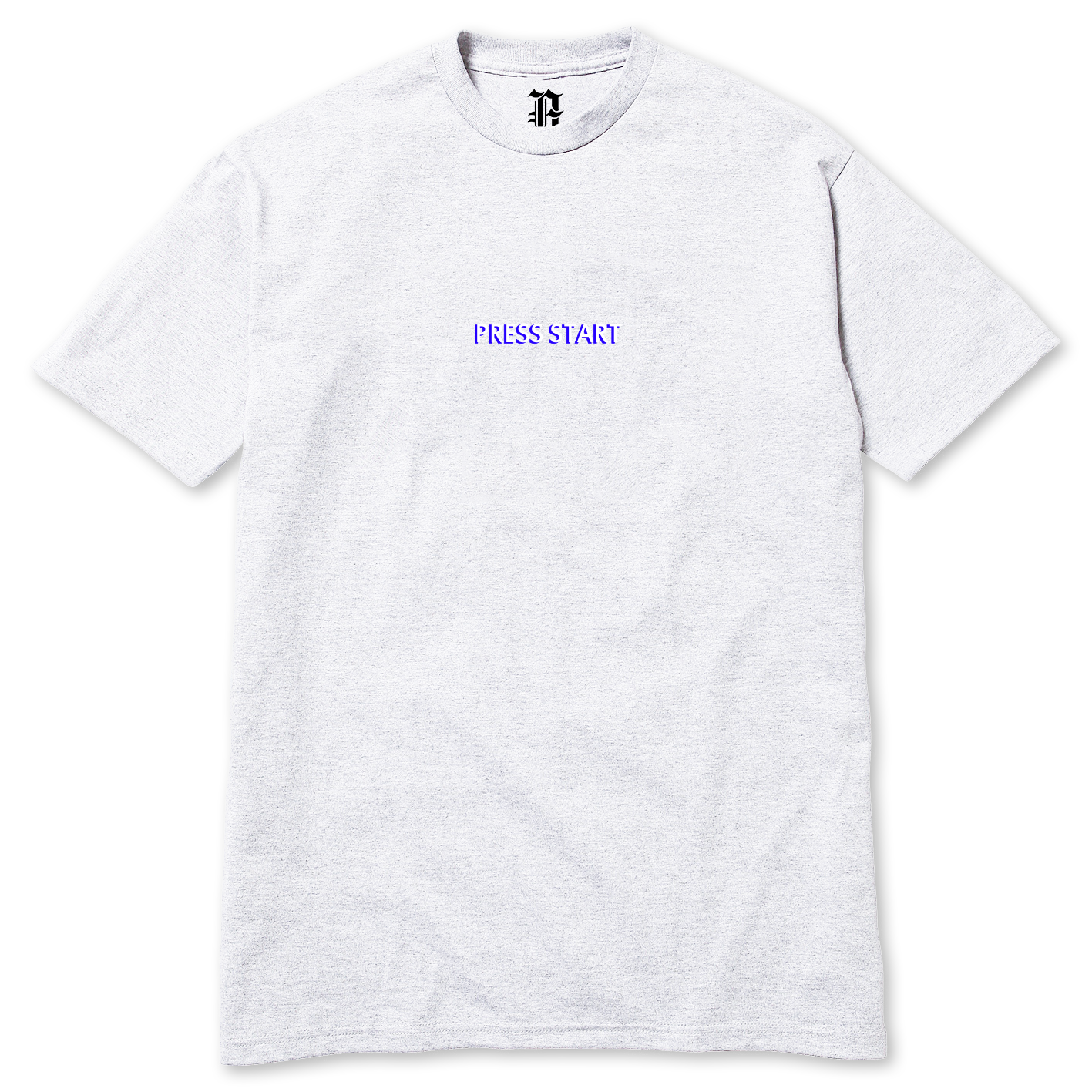 PRESS START TEE (ASH)