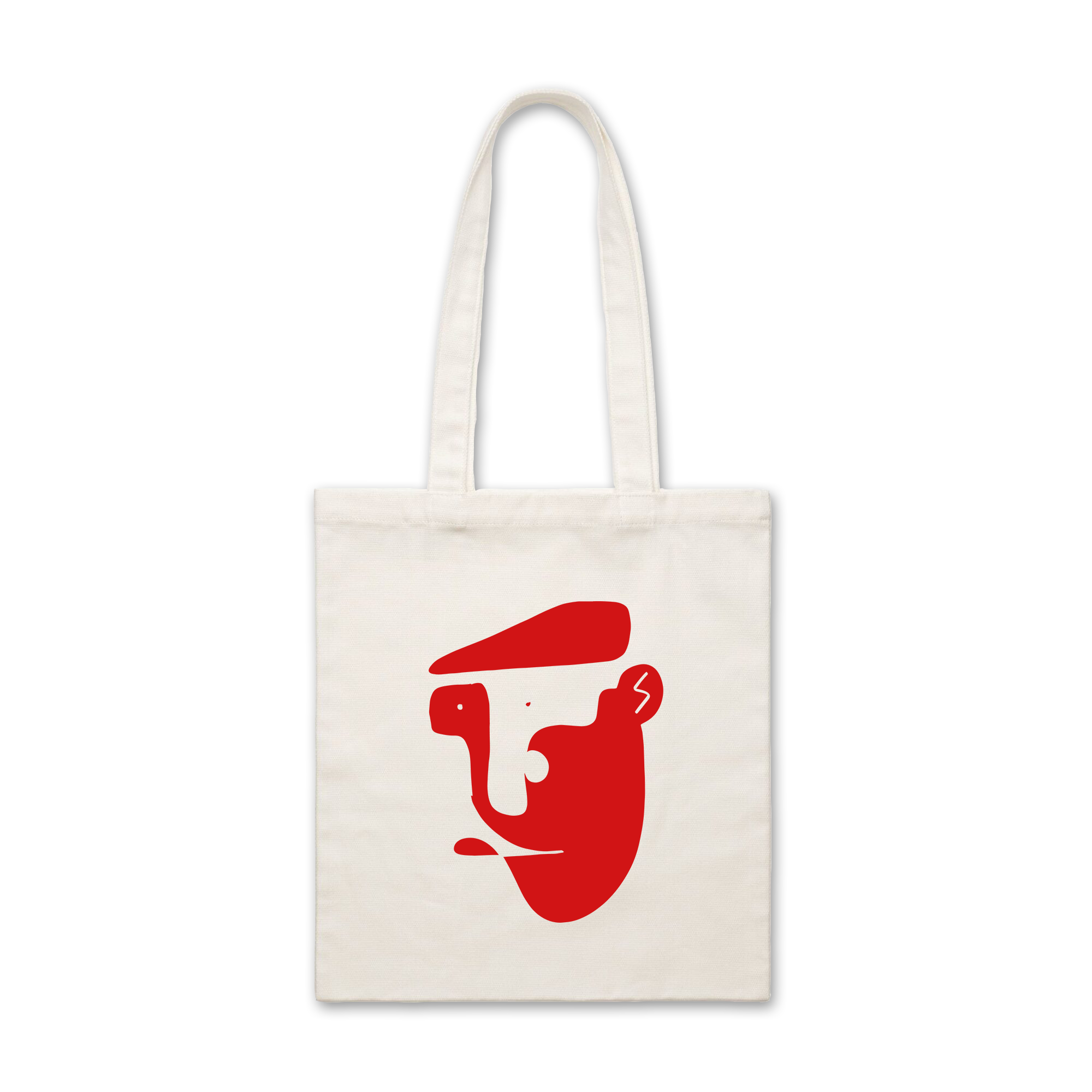 CHEESE CUTTER TOTE BAG (RED)